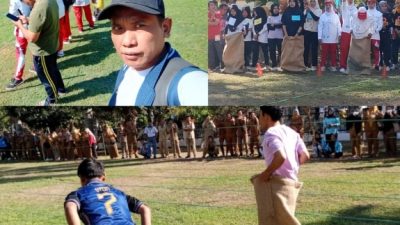 Semarak HUT RI ke-81, OPD Lombok Timur Adu Kekompakan Lewat Lomba Agustusan